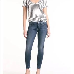 MOTHER Jeans Size 30 The Looker Here Kitty Kitty